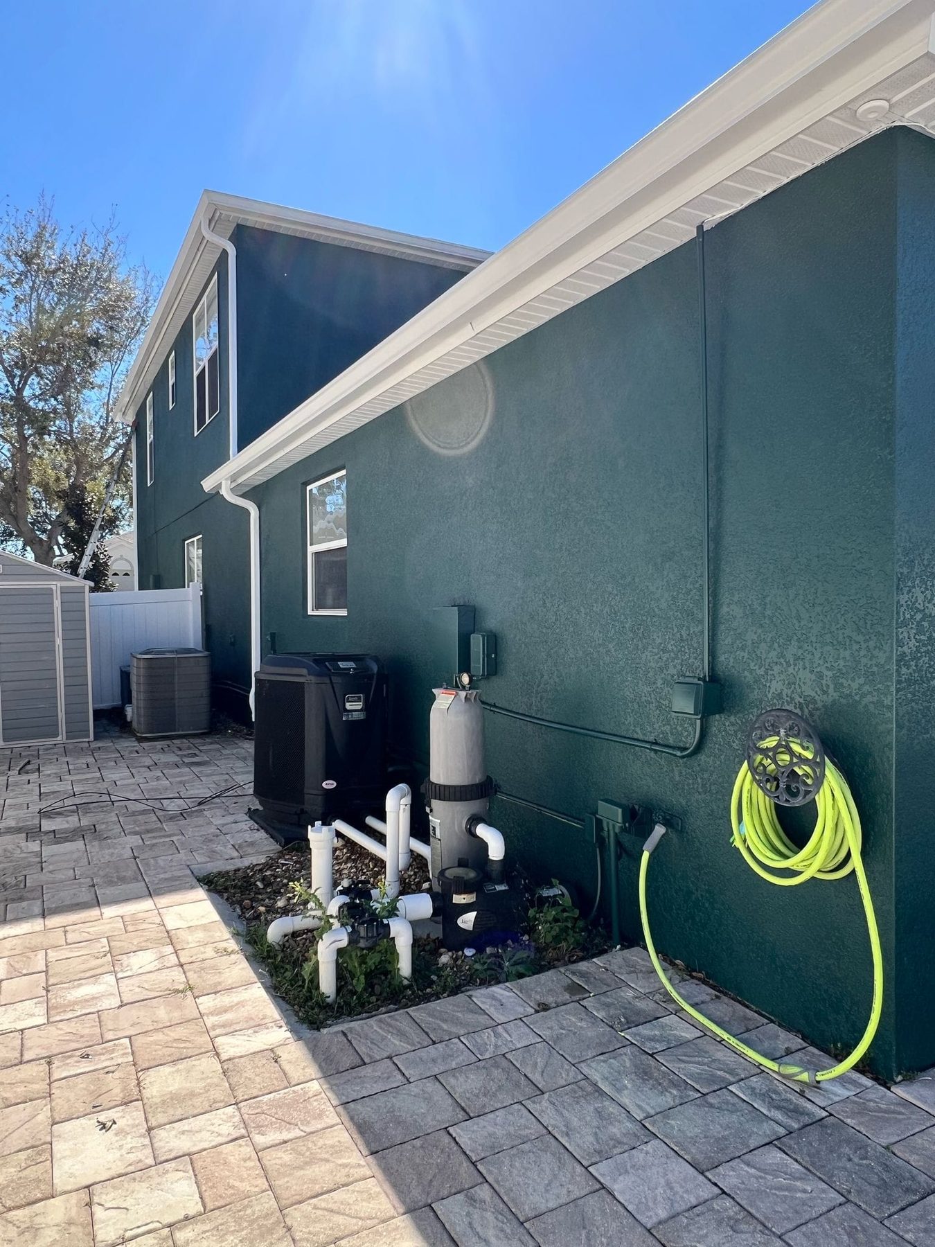 Exterior House Painting and Trim Repair