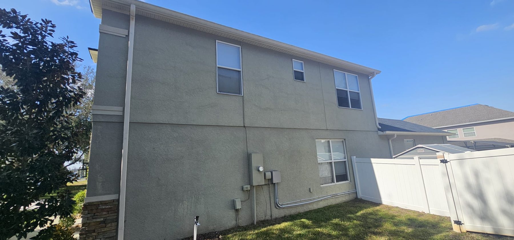 Exterior House Painting and Trim Repair