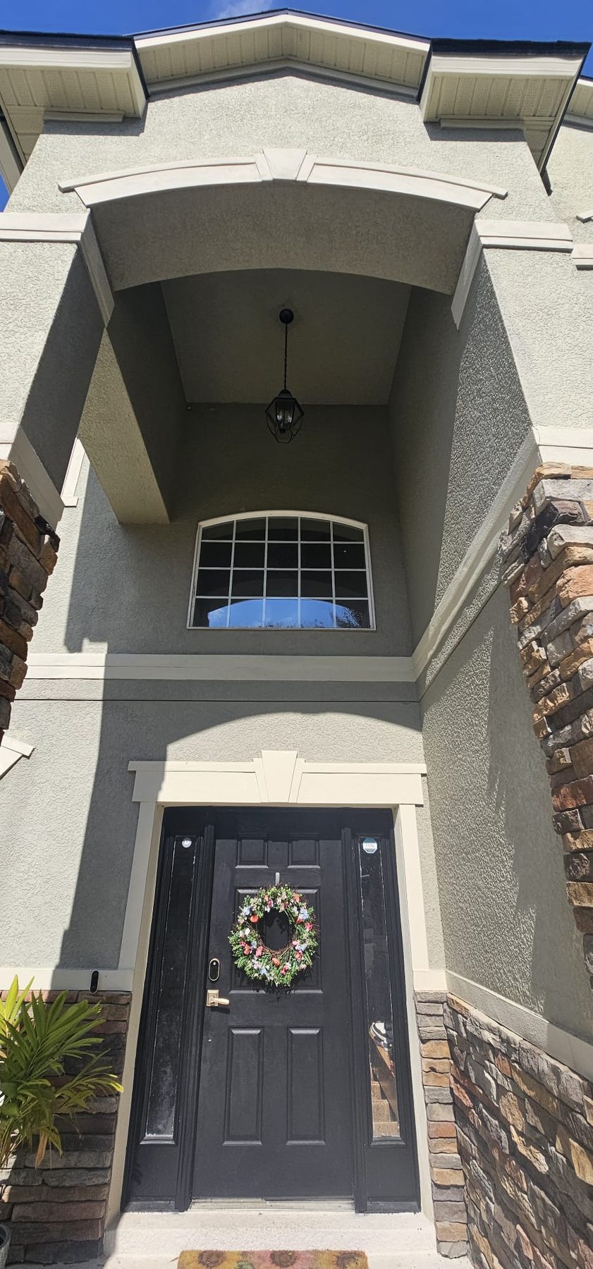 Exterior House Painting and Trim Repair
