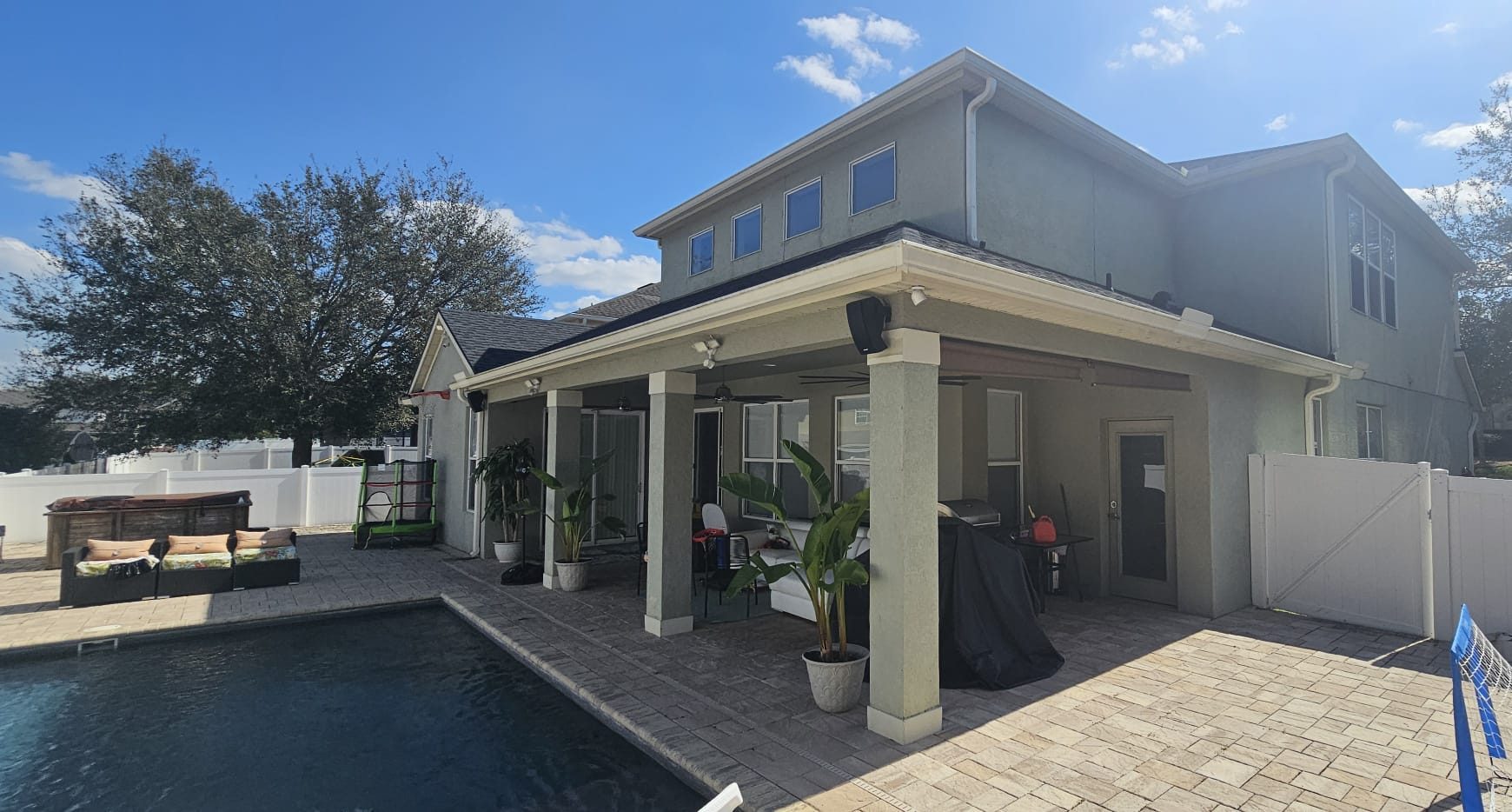 Exterior House Painting and Trim Repair