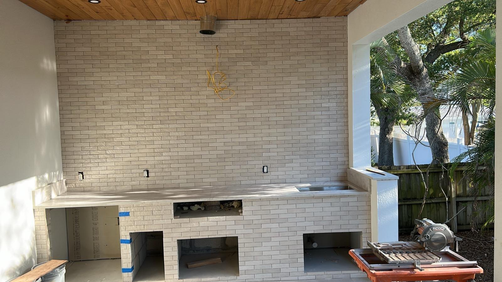 Reforma de cocina y cocina exterior