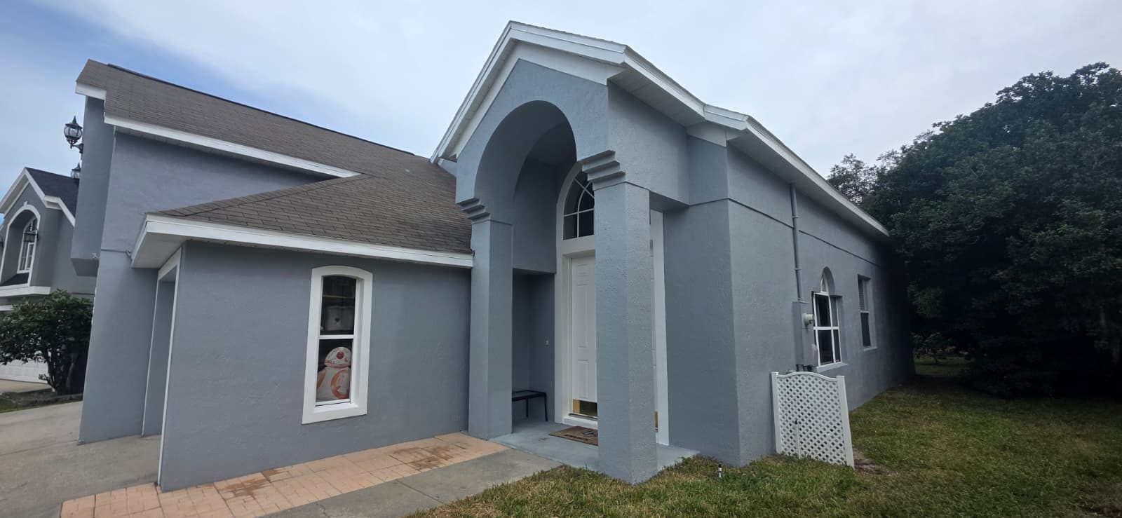 Exterior Color Change, Two-Story Home in Lake Mary