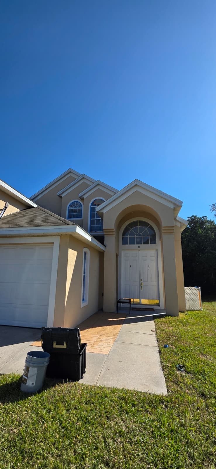 Exterior Color Change, Two-Story Home in Lake Mary