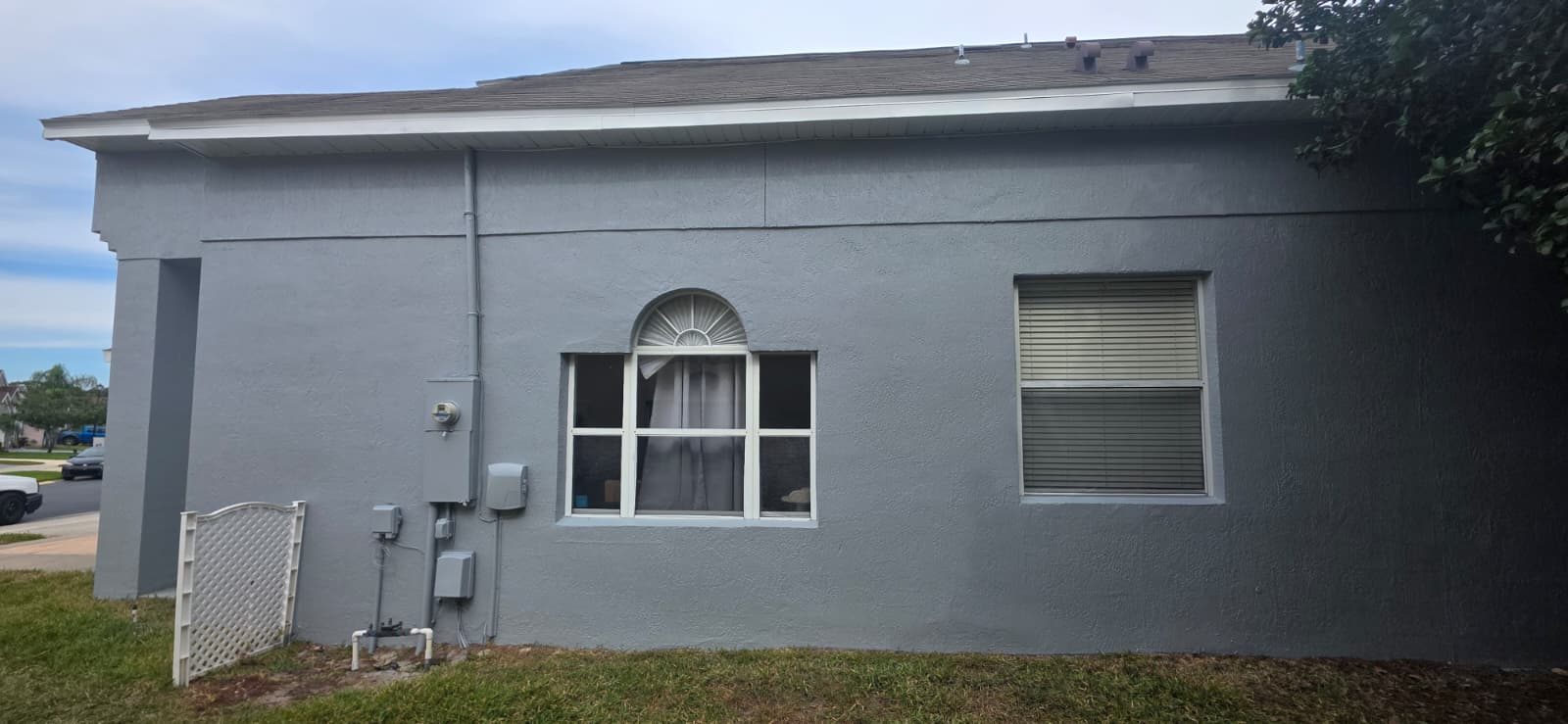 Exterior Color Change, Two-Story Home in Lake Mary