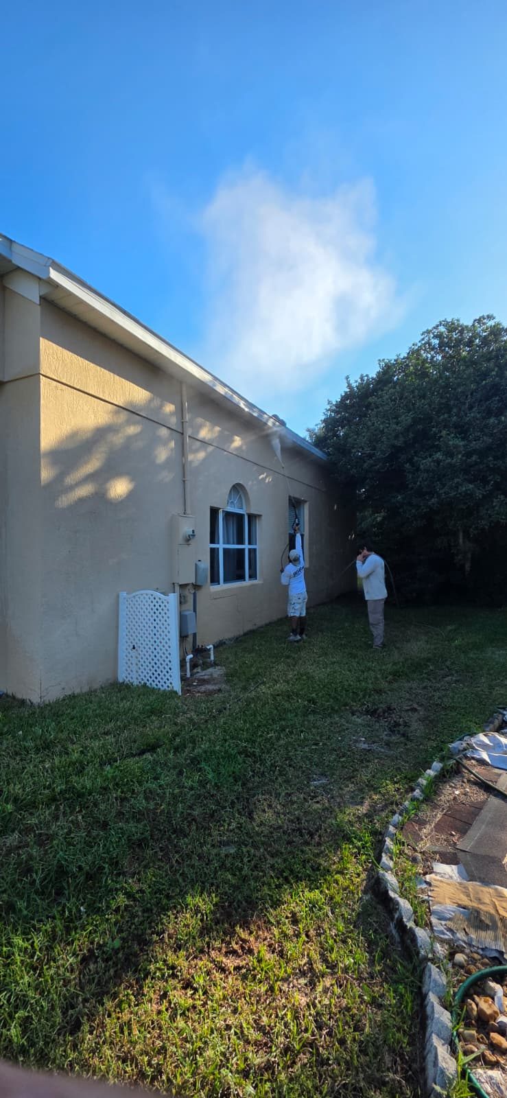 Exterior Color Change, Two-Story Home in Lake Mary