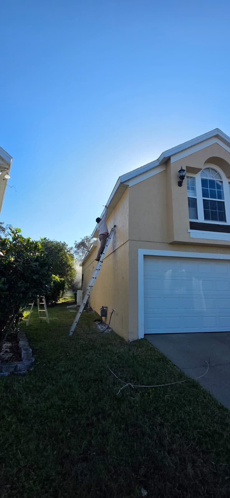 Exterior Color Change, Two-Story Home in Lake Mary
