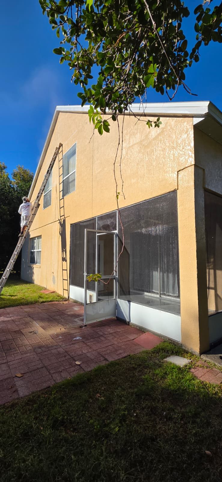 Exterior Color Change, Two-Story Home in Lake Mary