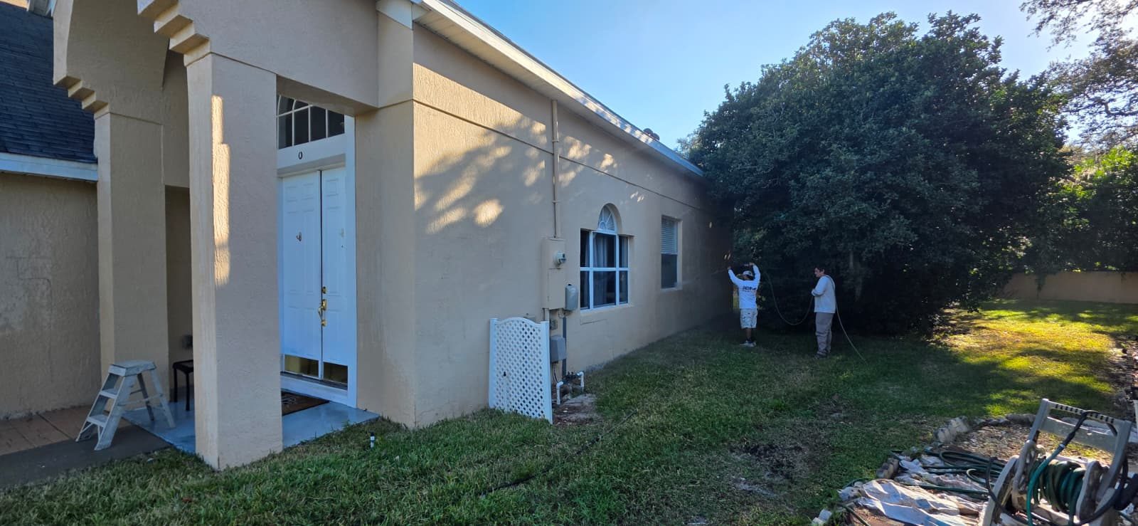 Exterior Color Change, Two-Story Home in Lake Mary