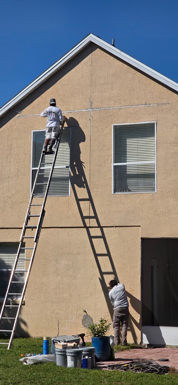 Exterior Color Change, Two-Story Home in Lake Mary