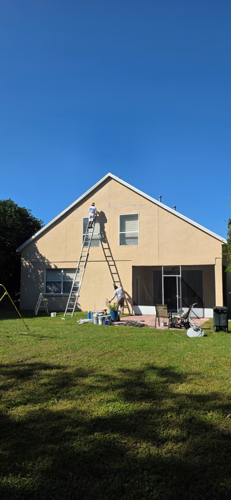 Exterior Color Change, Two-Story Home in Lake Mary