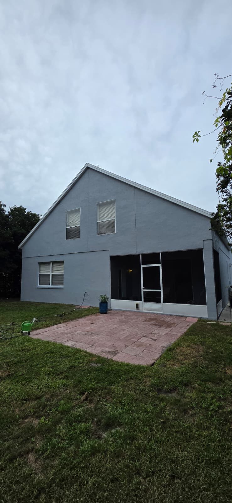 Exterior Color Change, Two-Story Home in Lake Mary