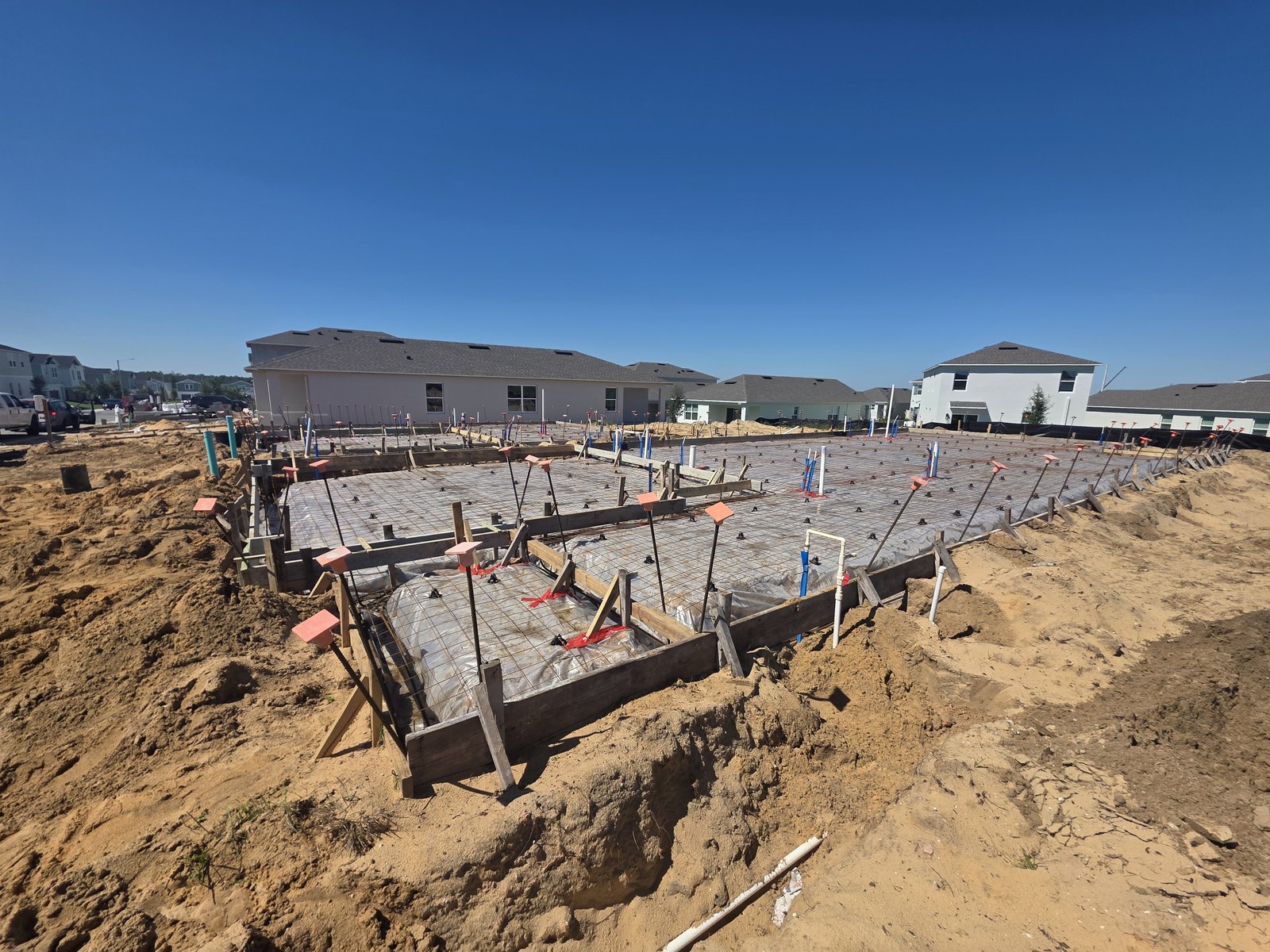 Earthwork and Slab Preparation, Davenport