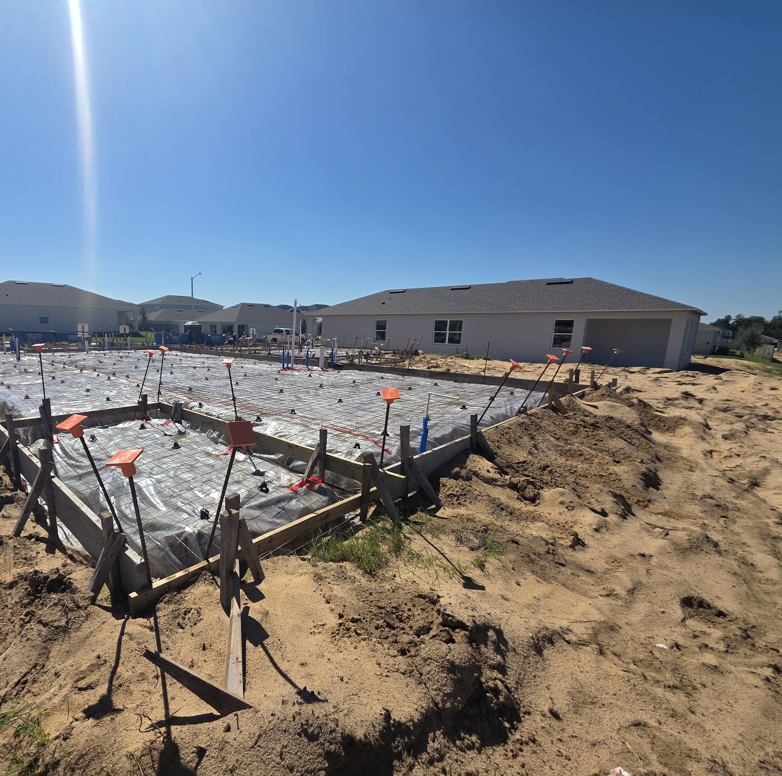 Earthwork and Slab Preparation, Davenport