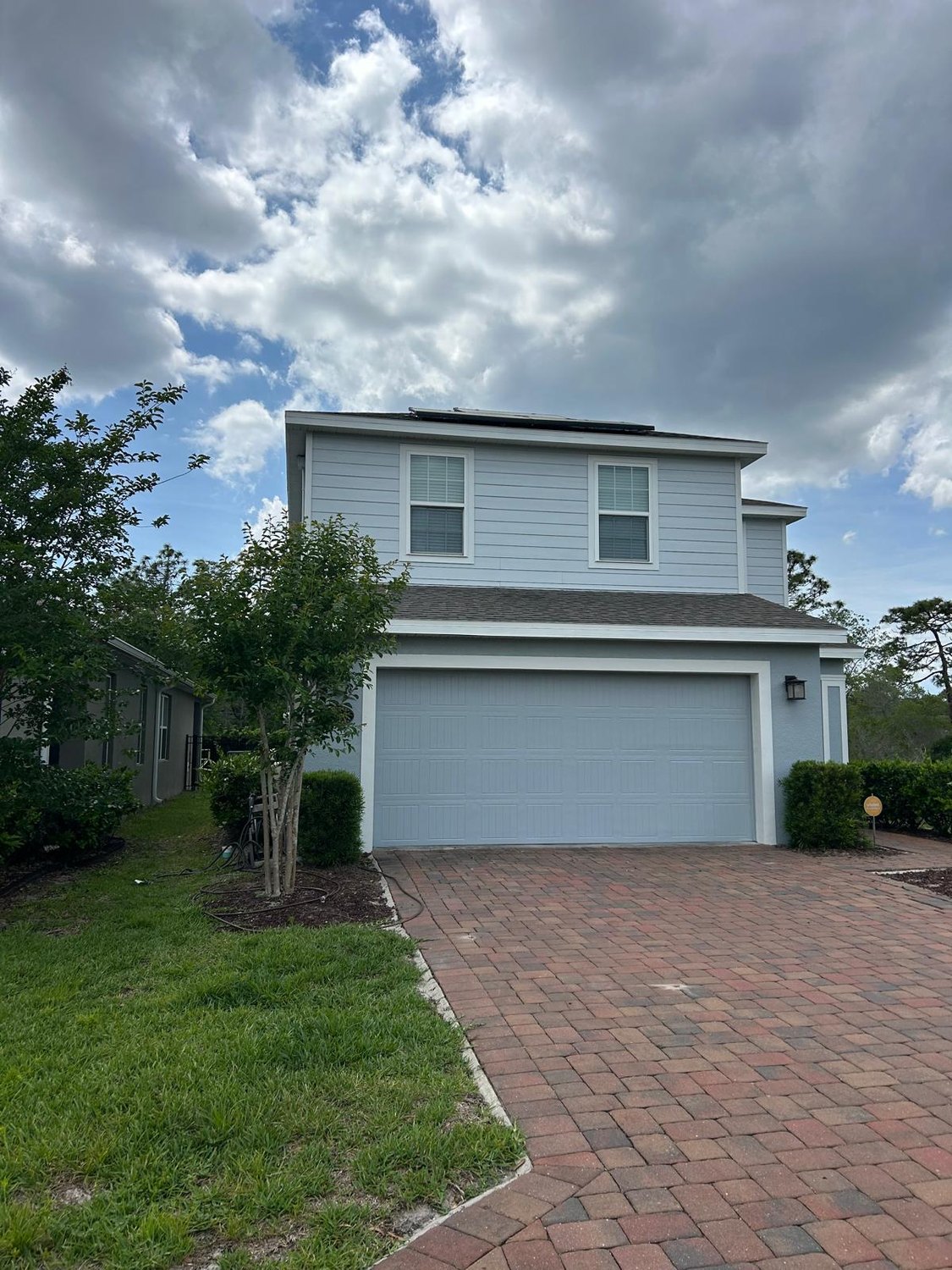 Exterior House Painting, Two-Story Home