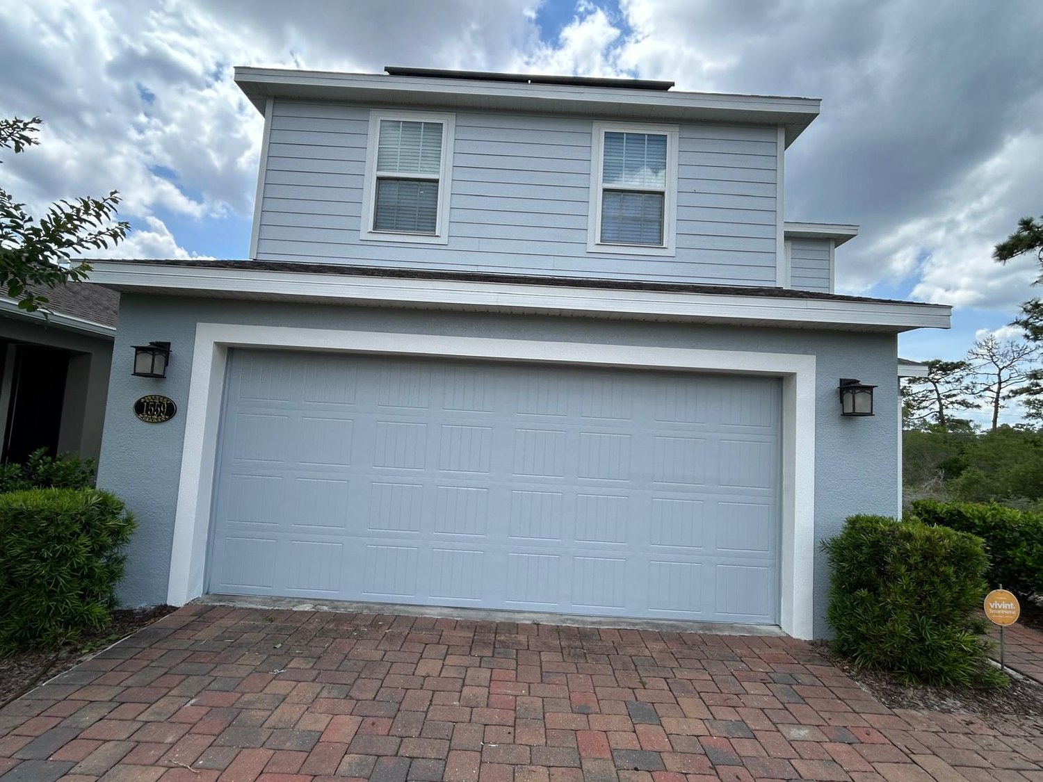 Exterior House Painting, Two-Story Home