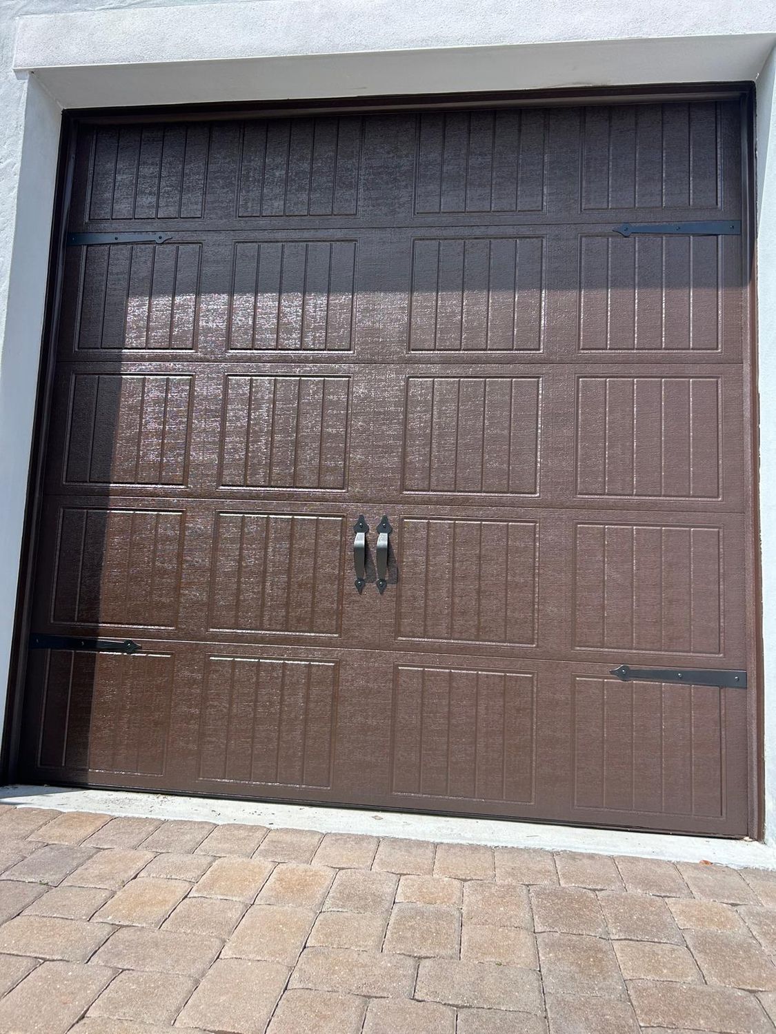 Garage Door Refinishing
