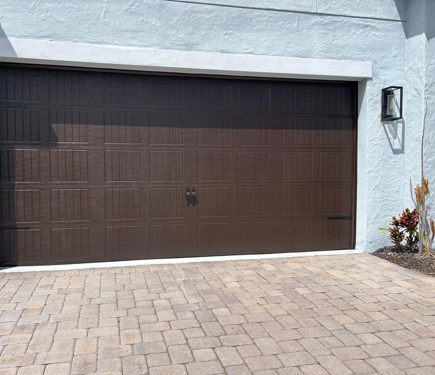 Garage Door Refinishing