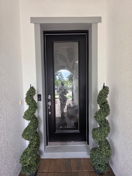Exterior Color Change, Mediterranean Home