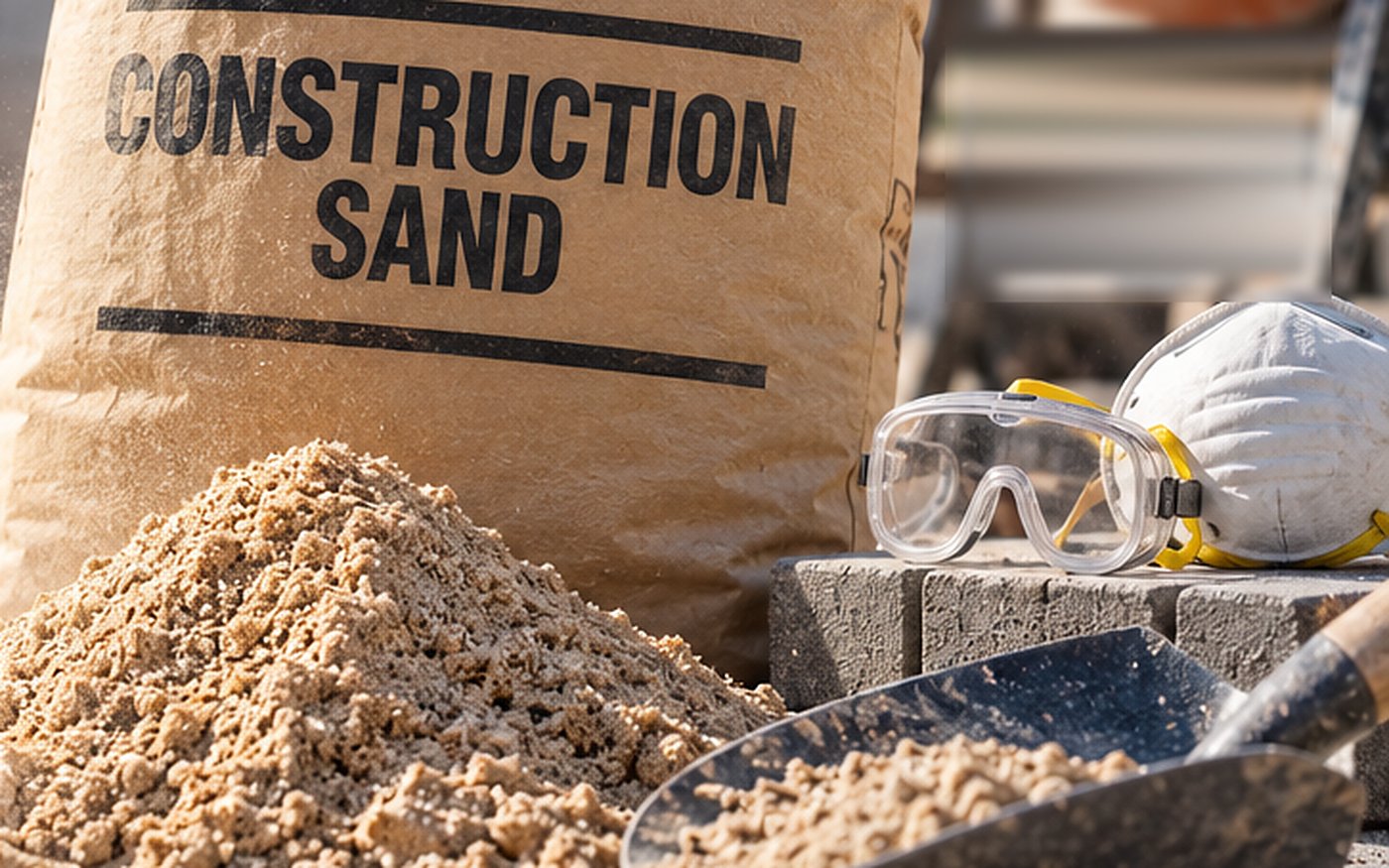 The silica risk starts in the bag